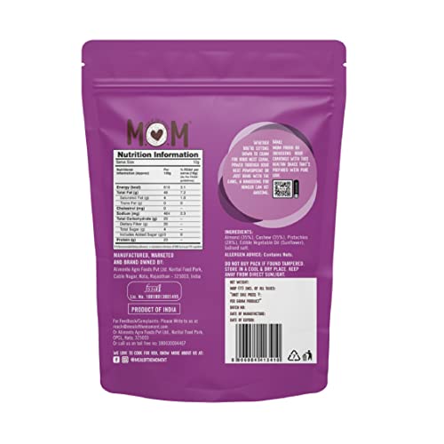 Image of MOM - Meal of the Moment, Roasted Nut Mix, 46g / 48g (Pack of 6) - Rich source of fiber | High in Protein | Smart Snack | Dry Fruit