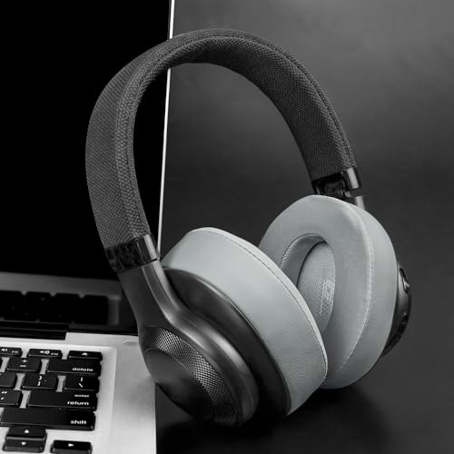 SOULWIT Cooling Gel Replacement Earpads for JBL E55BT(E55 BT) Over-Ear Wireless Headphones - Image 2