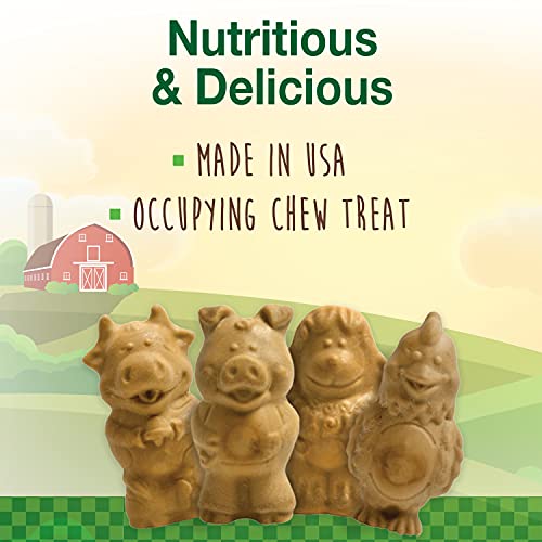 Image of Nylabone Healthy Edibles Puppy Dog Treats, Lamb & Apple Flavor, 12 Count