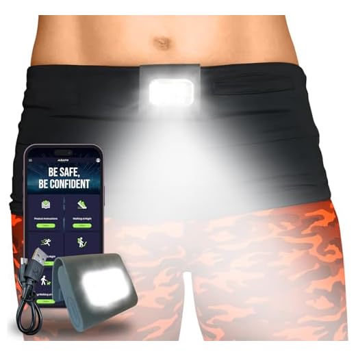 AVANTO Clip On Running Light, Addon to Reflective Running Gear for Runners, USB Rechargeable LED Light, Small Lightweight, Multi-use as a Camping Light, Running Lights for Runners and Joggers