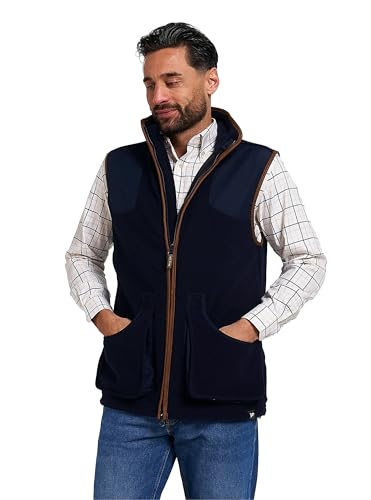 Gilet Shooters Jack Pyke à grande poche vêtement de chasse marron