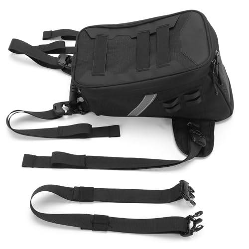 Sacoche réservoir moto extensible de 5L avec sangles réglables