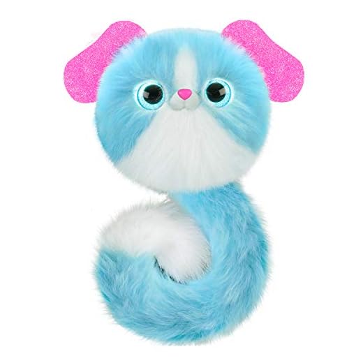 Pomsies 82478 Lulu Toy Pet, Blue & White