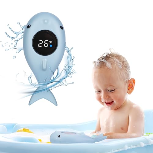 Baby Badethermometer Mit LED-Anzeige - Schwimmend, Wasserdicht & Als Spielzeug