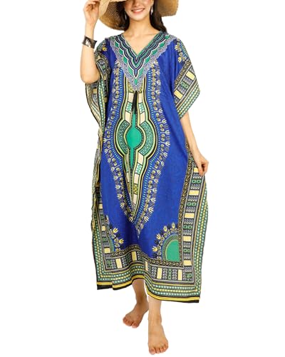 Ladies Kaftans Tunic Kimono Maxi Women Dashiki African Caftan Plus Size Lounge Girls Kimono