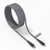 iPhone USB C to Lightning Cable 20Ft/6M MFi Certified Braided Extra Long Charger Cord Power Delivery...