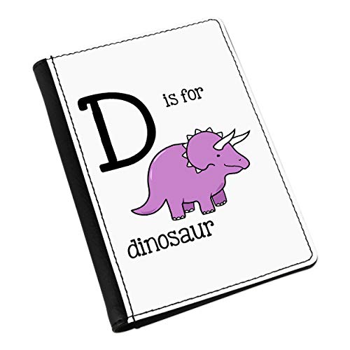 Housse Passeport Dinosaures Lettre D pour Organiser les Voyages en Famille
