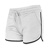  Trendcool Pantalones Cortos Mujer. Pantalones Chandal Mujer. Mallas Cortas Mujer. Short Deportivo Mujer. Shorts Elasticos Fitness. (M11, S/M)