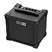 KLIQ Sonus Dual-Powered Mini Electric Guitar Amp with 5-inch (10W) High-Definition Speaker (Controls for Volume, Bass, Treble, Distortion, Gain Adjustment, Headphone Output Jack) -Black