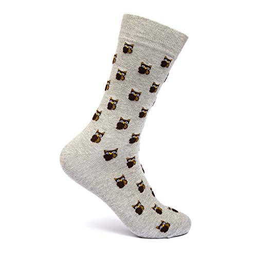 Image of Mint & Oak Long Socks For Men, Soft Cotton Calf Length Socks, Colorful Sock Gift For Men, Full Length & Odour Free, Funky Socks - Gift Box of 3