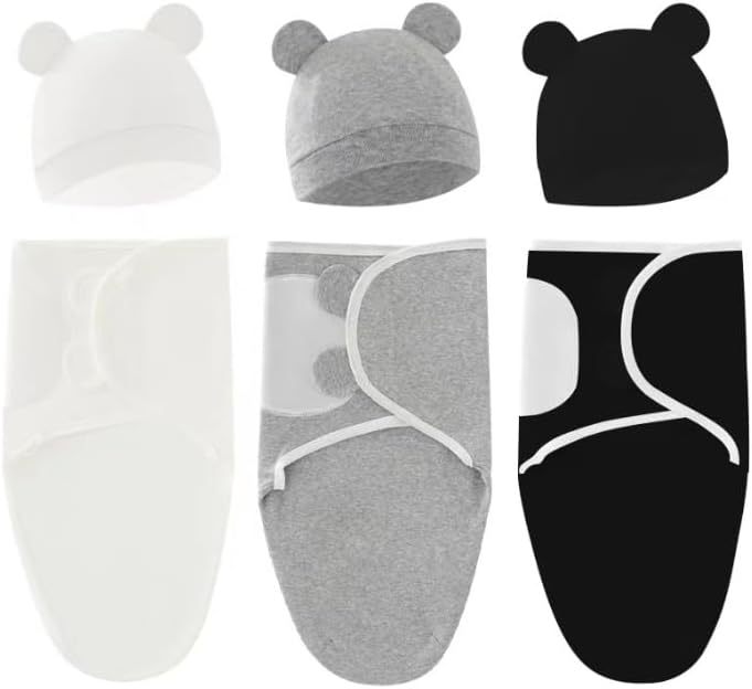 Occuwzz Baby Sleeping Bag Swaddling Blanket Summer Newborns Baby Stroller Wraps Toddler Blanket Sleeping Bags (Type 3)