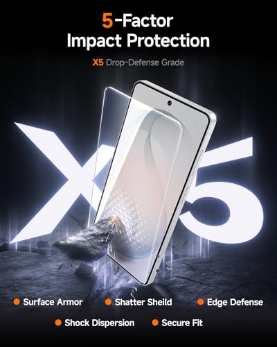 Image of SMARTDEVIL 3 Pack for Samsung Galaxy S26 Plus Screen Protector, Finger Print Reader Compatible, Fast & Easy Installation, Clear 9H Tempered Glass Film, Alignment Frame [Dust-Free & Bubble-Free]