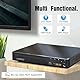 LONPOO Kompakter DVD-Player für TV - HD DVD CD Player Codefree mit HDMI (1080p HD Upscaling)/AV/Koaxial Ausgang, USB-Eingang & MIC-Ausgang (mit HDMI-Kabel 1,5 m)