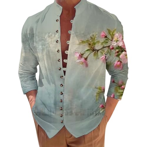 Camisa Rayas Hombres para Hombre, Impresión Digital 3D Camiseta para Hombre Pack, Lg2, XXXL