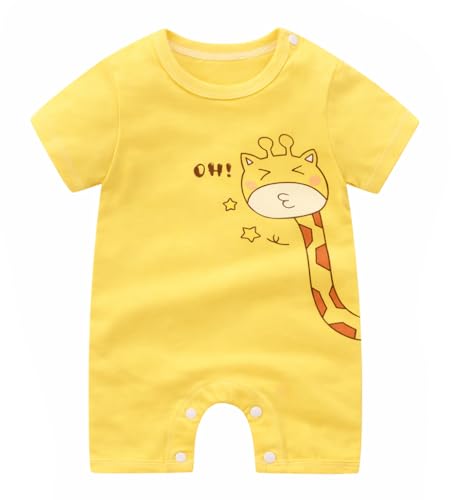 Image of Bold N Elegant Newborn to Toddler Baby Boy Cotton Tiger Cartoon Mustache Print Party Romper with Bowtie Little Gentleman Dress for Babies