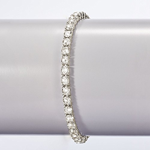 Ross-Simons 15.00 Ct. T.w. Cz Tennis Bracelet In Sterling Silver. 7 Inches #TOP2