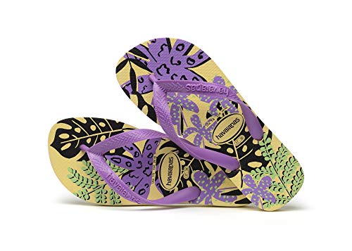 Chinelo Top Summer Joy, Havaianas, Feminino, Amarelo Limao, 35/36