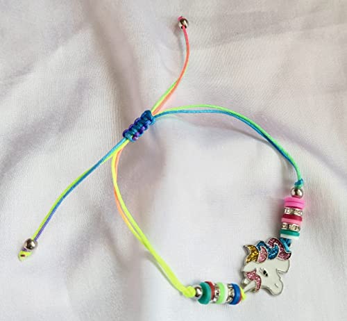 ANNA CREATIONS Thread Braided Unicorn Bracelet Adjustable for Women and Girls - Image 5