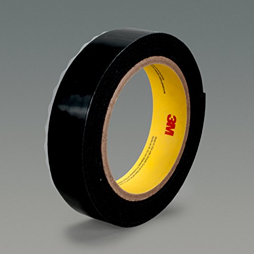Image of 3M 86237 Fastener SJ3523 Loop Plasticizer Resistant S030 Black, 5 /8 inch x 50 yd. 3.1 mm Engaged Thickness, Nylon, Black