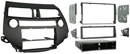 Harmony Audio Radio Install Bundle Fits Honda Accord 2008-2012 with Manual Climate Includes Metra 99-7874 Single or Double DIN Dash Kit