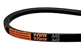MVP Industrial A42/4L440 V-Force Premium V-Belt, 1/2