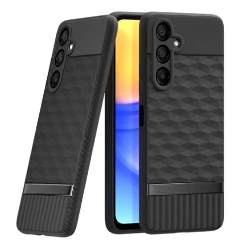 Image of Shockproof Case for Samsung Galaxy F15 5G / M15 5G | Full Camera Protection | TPU Flexible Back Cover for Samsung Galaxy F15 5G / M15 5G (Matte Black)