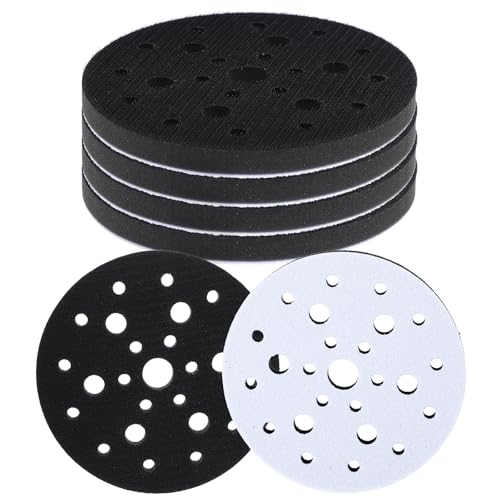 6pcs Orbital Sander Foam Pad 6 Inch 25 Holes Foam