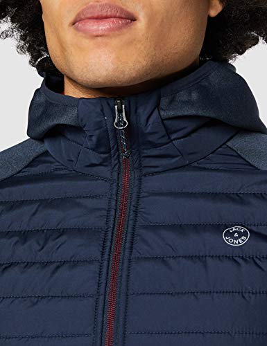 JACK & JONES Hommes Light Jouette Couche - Marine Blazer - L - Image 4