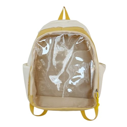 Mochila de muñeca transparente espaciosa para adultos que buscan orden