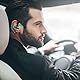 Bluetooth Headset CVC6.0 Geräuschunterdrückung, Wireless Kopfhörer Business-Stil Freisprechen im Ohr Kabelloses Headset mit Mikrofon, 280 Stunden Standby, Handsfree Bluetooth Ohrhörer (Schwarz)