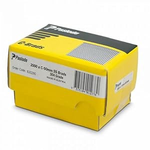 Paslode C-Brads Edelstahl Nägel 2000 Stück