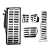Stainless Steel Car Pedals Fit For GAS Brake Rest Pedal Cover CC Fit For Passat B6 B7 R36 Fit For Skoda Fit For Superb(2Pcs AT)
