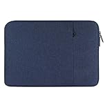 Chelory 13 14 Inch Laptop Sleeve Bag for 13 Inch MacBook Air Pro 14 inch MacBook Pro, 13.3 13.6 14 Inch Notebook Computer Ultrabook Shockproof Protective Cover iPad Tablet Carrying Case, Dark Blue