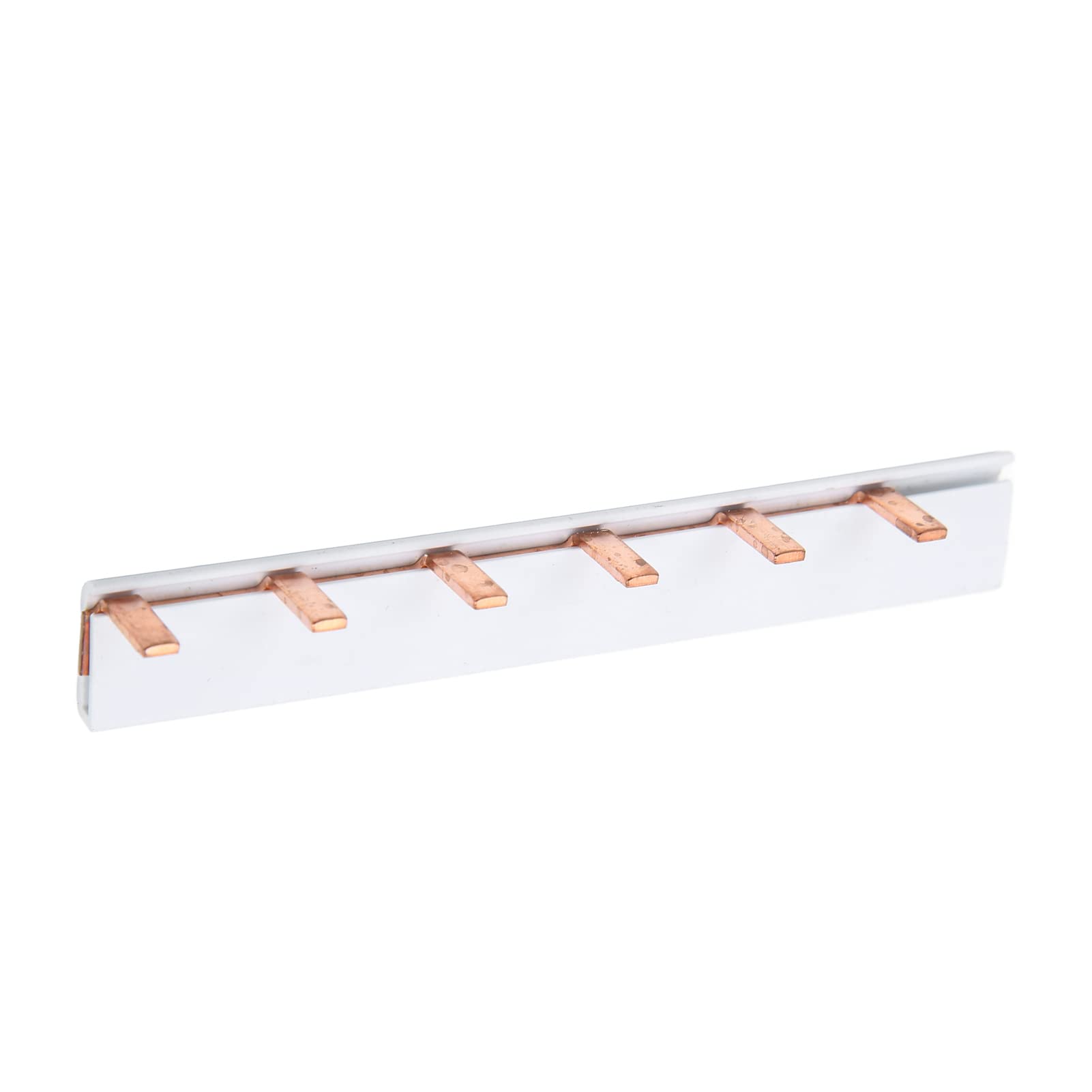 Circuit Breaker Buss Bar Combing Terminal Block Pure Copper PVC for Schools Hospitals Hotels Home(6 way) - Image 2