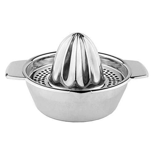 Handpresse Entsafter aus Edelstahl, manuelle tragbare Zitronenpresse - Multifunktions-Entsafter-Maschine - für Birne, Zitrone - Küchenwerkzeug