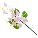 Global Sugar Art Cherry Blossom Sugar Cake Flowers Spray, Pink, 1 Count by Chef Alan Tetreault