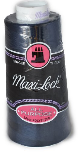 Maxi Lock Hilo de Coser Marino 3000 yd Cono miniatura 1