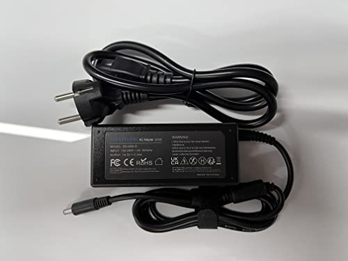 WHSTELENI Laptop Netzteil Ladekabel Ladegerät für Dell 19.5V 3.34A 65W Inspiron 11 13 14 15 17 3000 5000 7000 XPS 11 12 13 Latitude Vostro Series Notebook AC Adapter