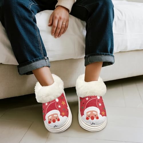 House Slippers for Woman Soft Fuzzy Polar Fleece Shoes 5.5-114