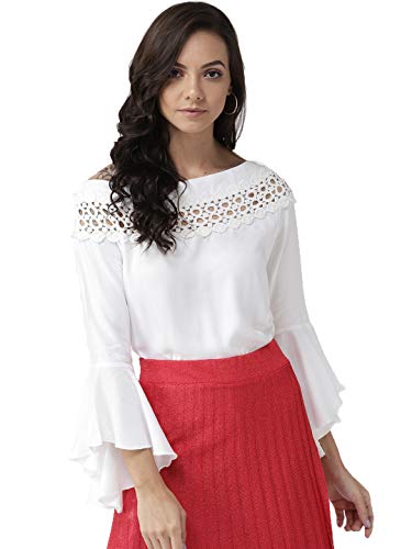 Image of Style Quotient Women Solid Viscose Rayon Smart Casual top