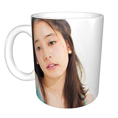 新木優子 (5) マグカップ コーヒーカップ 磁器カップ ユニークなイヤーハンドル サーモスカップ コーヒー グッズ ミルクコップ 丈夫で頑丈 カスタマイズ可能