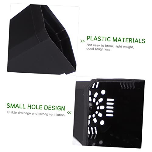 Garneck 10 Stück Anzuchttöpfe Mit Untersetzer Und Kuppel – Durchsichtige Kunststoff Pflanztöpfe Für Die Gartenarbeit Und Pflanzenanzucht - Ideal Für Den Kindergarten Und Hobbygärtner