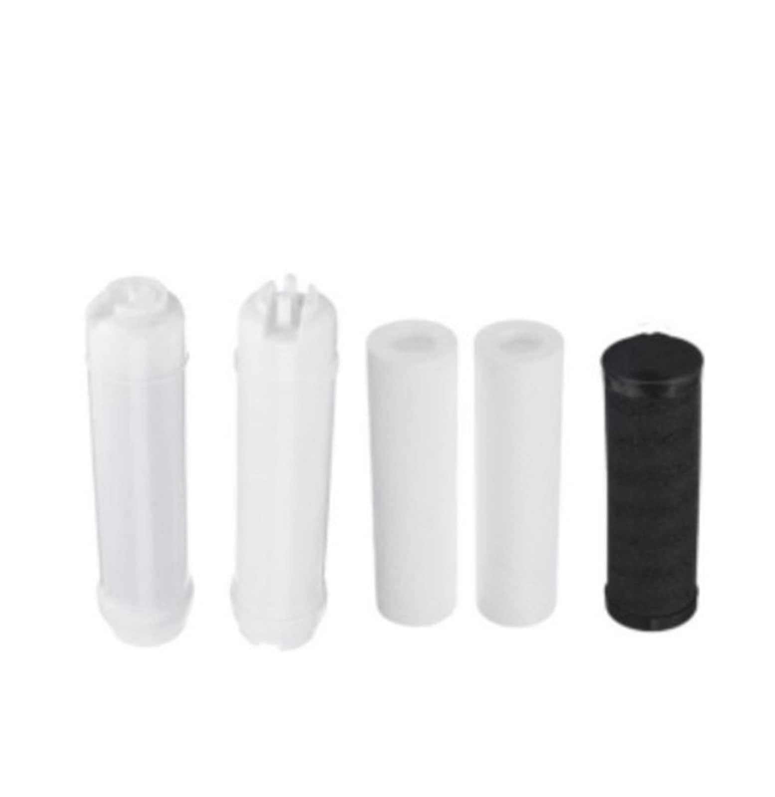 Hohe Kapazität Heimwasserfiltersystem 5 Stufen Trinkwasserfiltersystem Reinigung for Haushalt Küche mit Filterkartuschen-Kit Wasserhahn(Spare filter element)