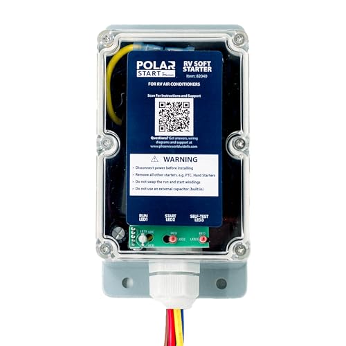Polar Start, Soft Start Kit for RV Air Conditioner Includes Instructions for Over 70 A/C Models RV AC Silencer with Installation Hardware