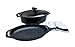 Pradel Excellence - 52801M - Cocotte Ovale "Façon Pierre", Set de 3 Pièces, tous Feux dont Induction
