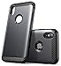 SUPCASE iPhone Xs Max Case, UB Neo Series Full-Body Protective with Built-in Screen Protector Dual Layer Armor Cover for iPhone Xs Max Case 6.5 Inch 2018 (Black)
