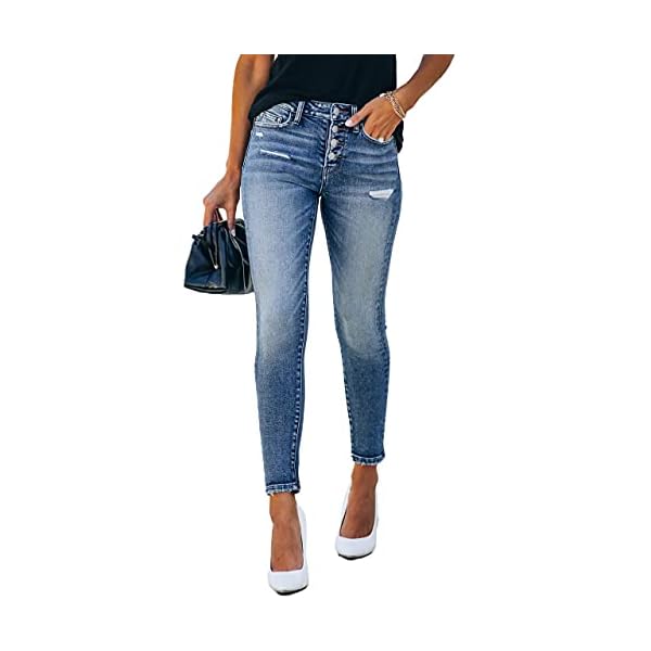 Allimy-Womens-High-Rise-Skinny-Stretch-Button-Ripped-Jeans-High-Waisted-Destroyed-Denim-Pants Allimy Women's High Rise Skinny Stretch Button Ripped Jeans High Waisted Destroyed Denim Pants