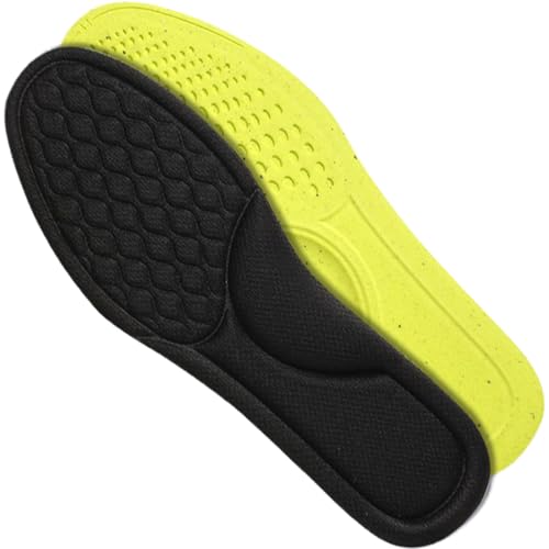 NJCXOLA Hombre Plantillas Memory Foam, Caminar Mujer para Zapatos, Plantillas para Zapatillas Botas, Cómodas y Amortiguación para Trabajo, Deportes