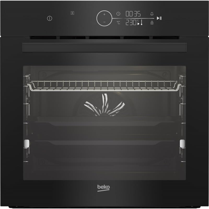Forno Beko BBIM17400BDS Beyond Multifunzione BPRO500 60 Cm 72 L Grill Elettrico Termoventilato 10 Funzioni Pulizia A Vapore Nero Classe A+ (Ricondizionato)