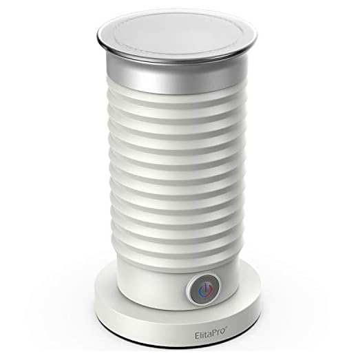 ELITAPRO Milk Frother, Modern Design Electric Milk Frother, High Powered Drink Mixer for Coffee, Foam Maker for Matcha and More, Milk warmer electric frother